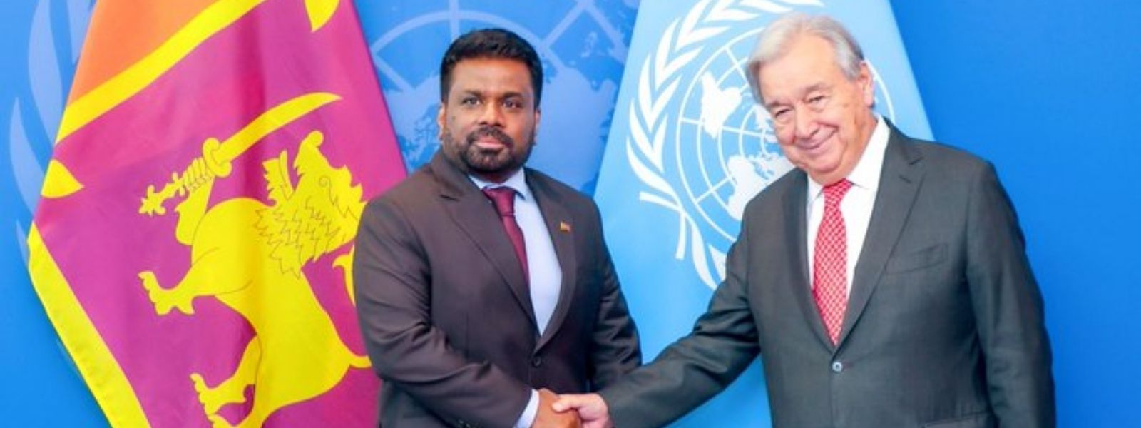Sri Lanka’s President Meets UN Secretary-General